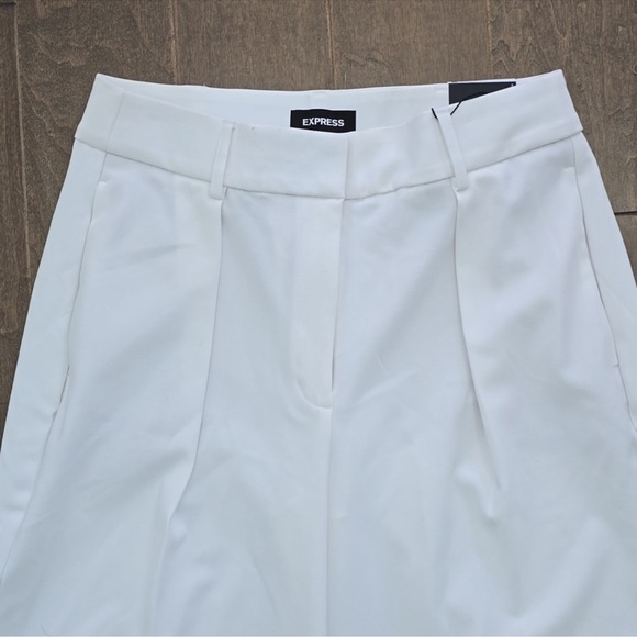 Express Super High Waisted Pleated Pants - Picture 6 of 9